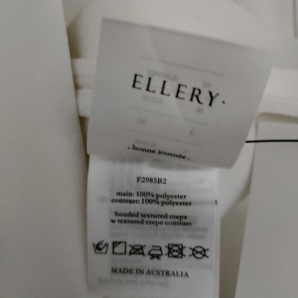 Ellery - NWT Sculptural White Dress - Party - Bridal - Engagement - Picture 5 of 8